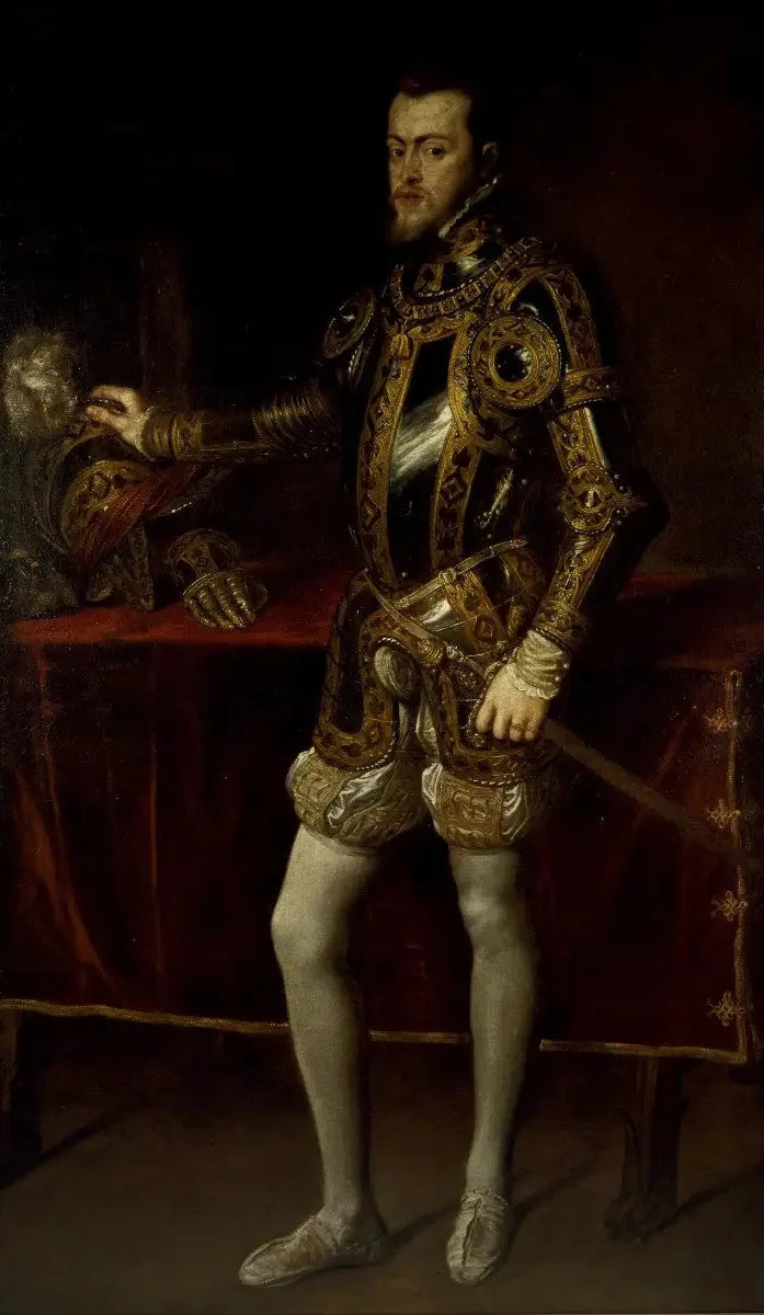 Portret Filipa II Hiszpańskiego - Peter Paul Rubens