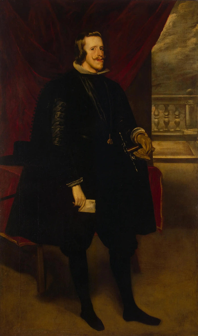 Portret Filipa IV, króla Hiszpanii - Diego Velázquez