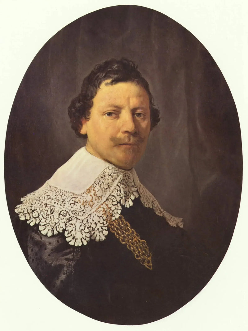 Portret Philipsa Lucasa. (....-1641) - Rembrandt