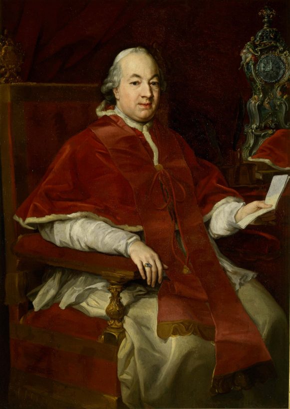 Portret Pie VI (Braschi, 1775-1799) - Pompeo Batoni