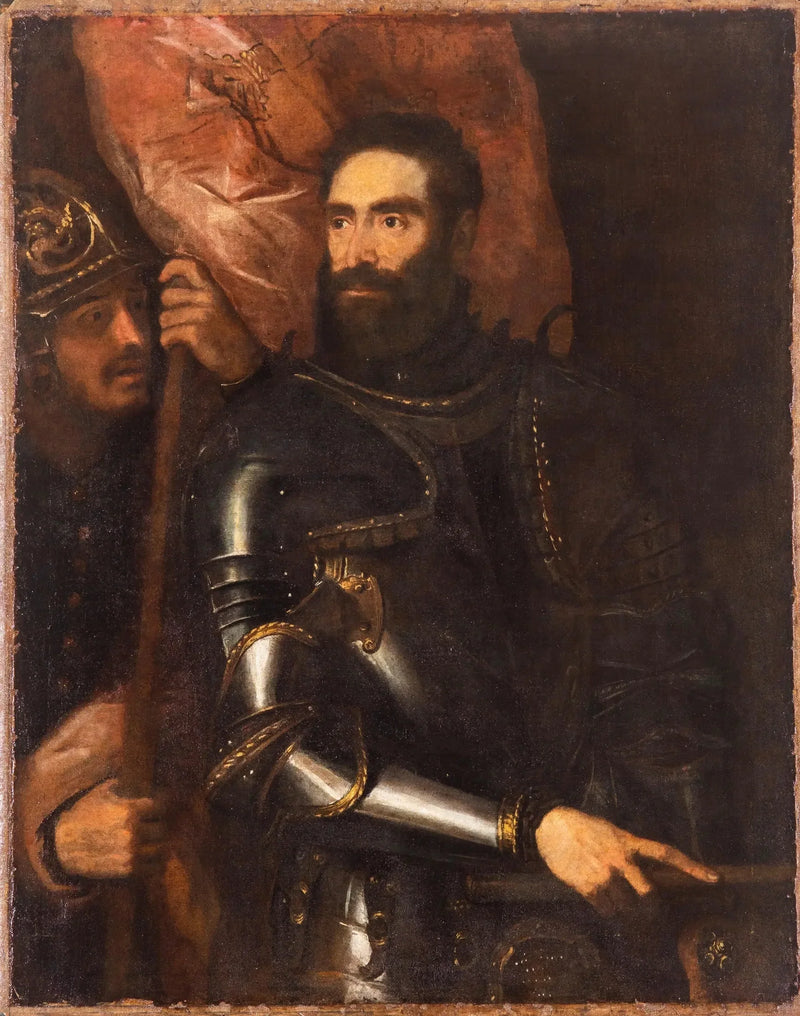 Portret Pier Luigi Farnese - Titian