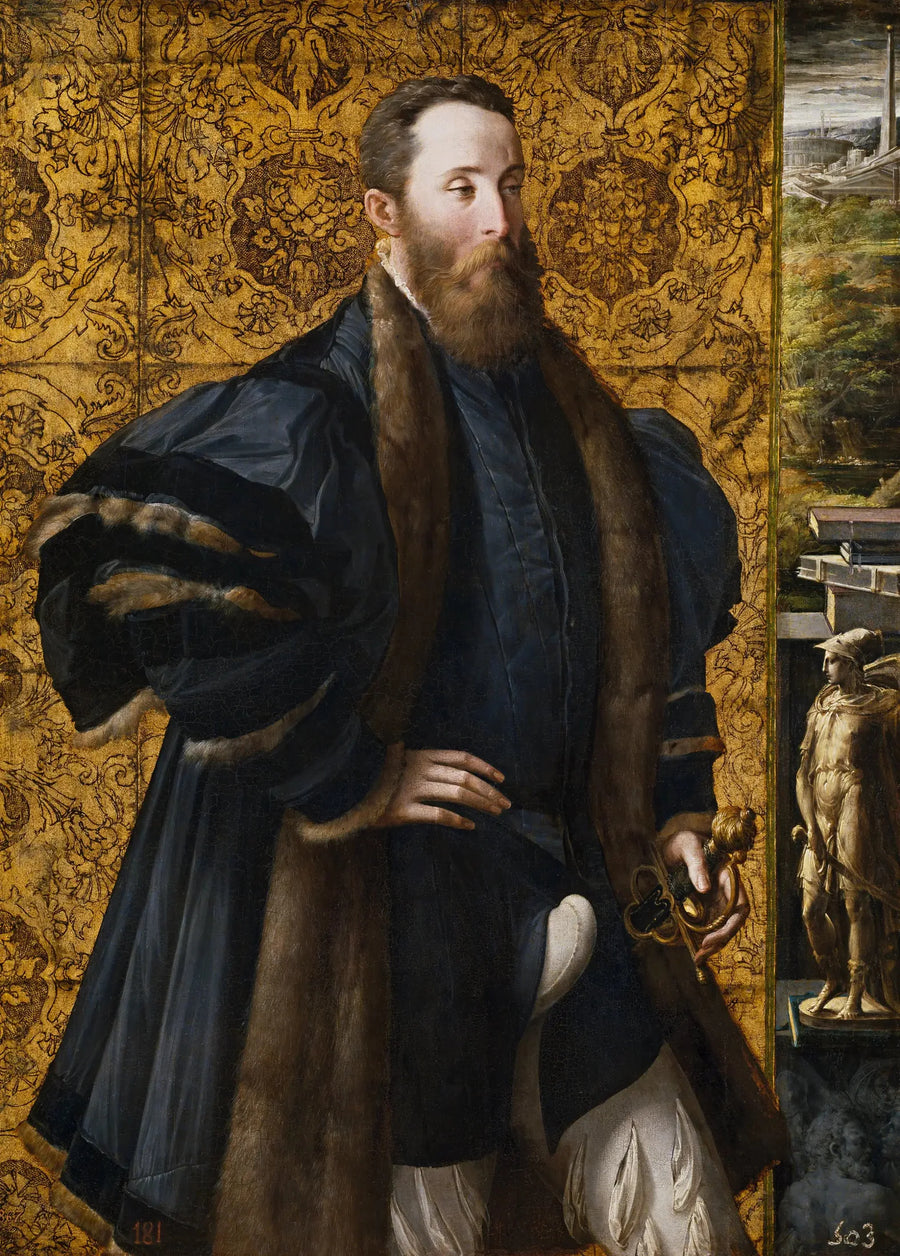 Portret Pier Maria Rossi de San Secondo - Parmigianino
