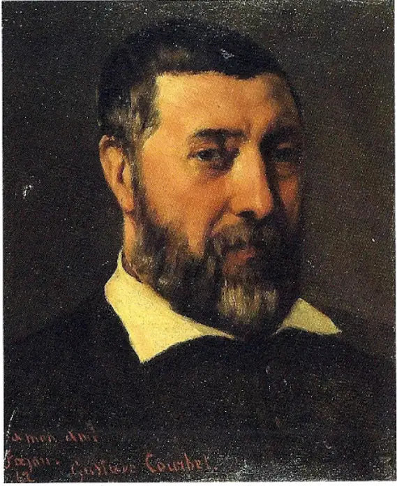 Portret Pierre-Auguste Fajon - Gustave Courbet