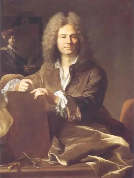 Portret Pierre'a Drevet'a - Hyacinthe Rigaud
