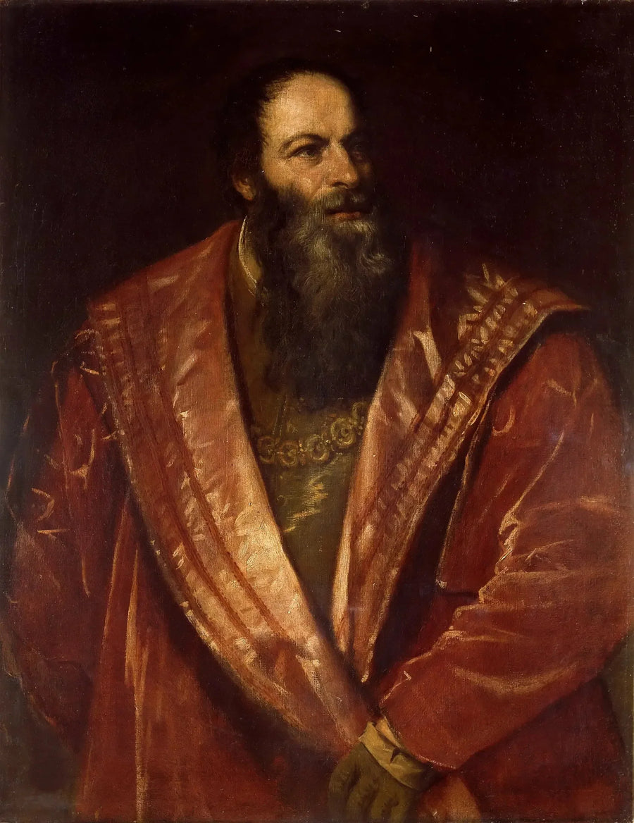 Portret Pierre l'Arétin - Titian