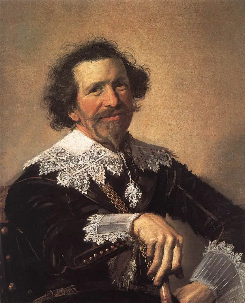 Portrait de Pieter van den Broecke (1585-1640) - Frans Hals - Alpha Reproduction
