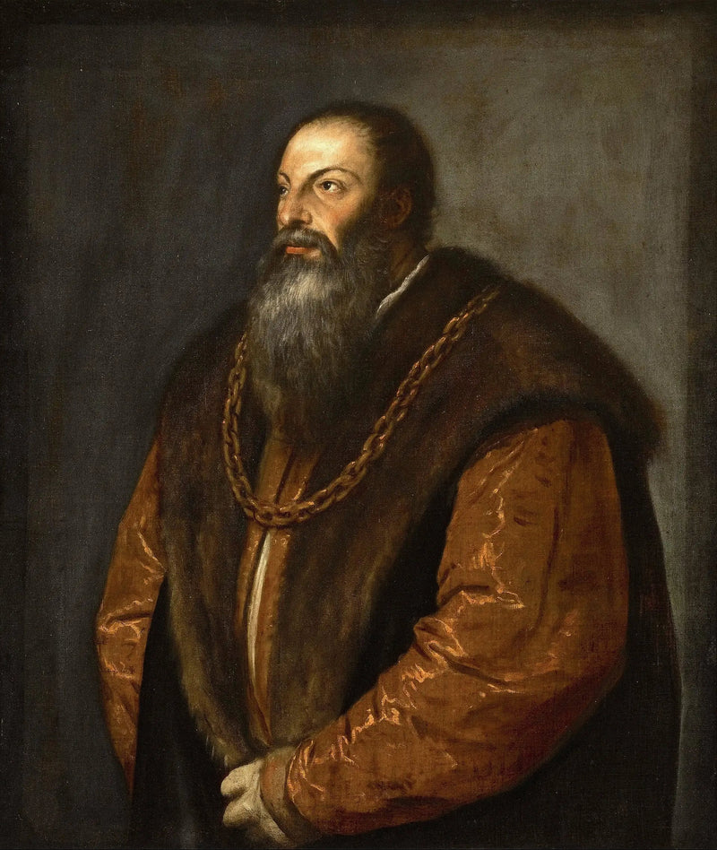 Portret Pietra Aretino - Titian