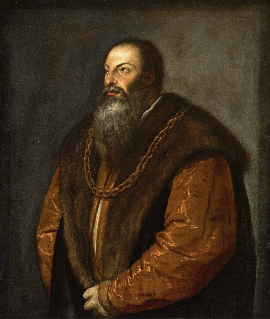 Portret Pietra Aretino - Titian