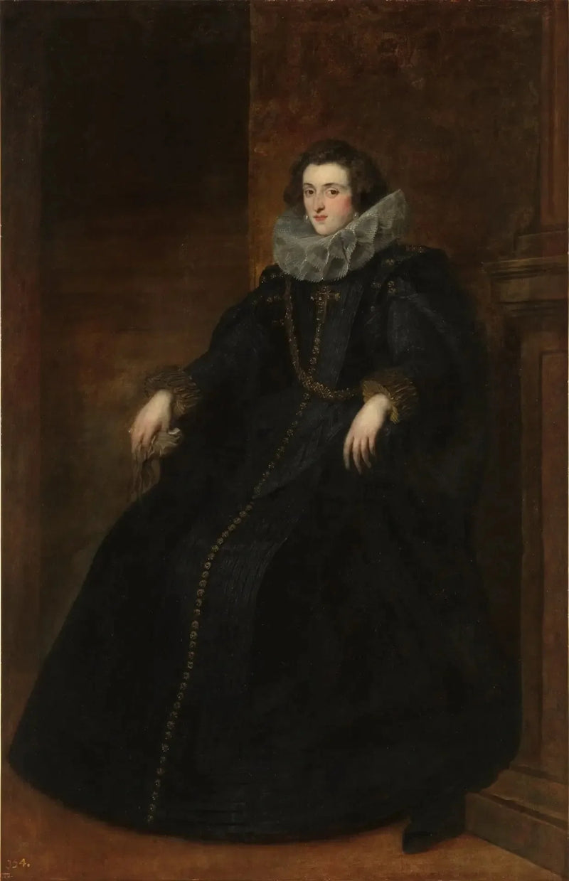 Portret Policeny Spinoli, markizy de Leganés - Antoine van Dyck