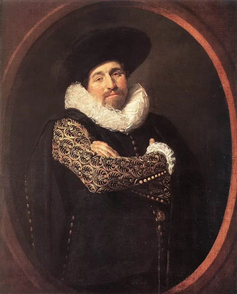 Portret (możliwe) Isaaca Massy (1586-1643) - Frans Hals