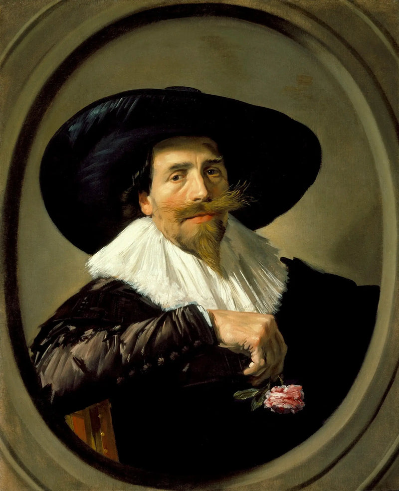 Portret (możliwy) Pietera Tjarcka - Frans Hals