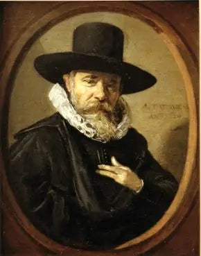 Portret (możliwe) Theodorus Schrevelius (1572-1653) - Frans Hals