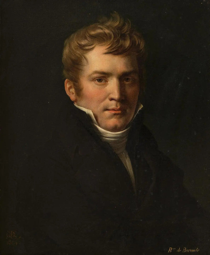 Portret Prosper de Barante - Anne-Louis Girodet