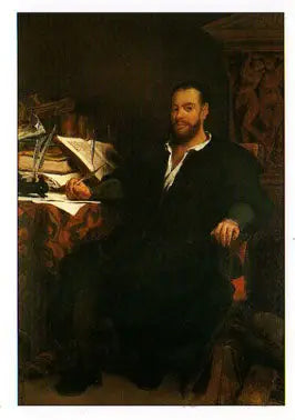 Portret Rabelais - Eugène Delacroix