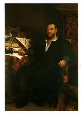 Portret Rabelais - Eugène Delacroix