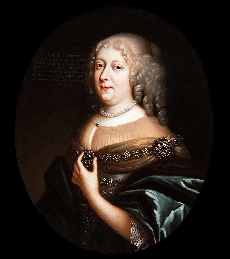 Portret Raymonde de Sade - Pierre Mignard