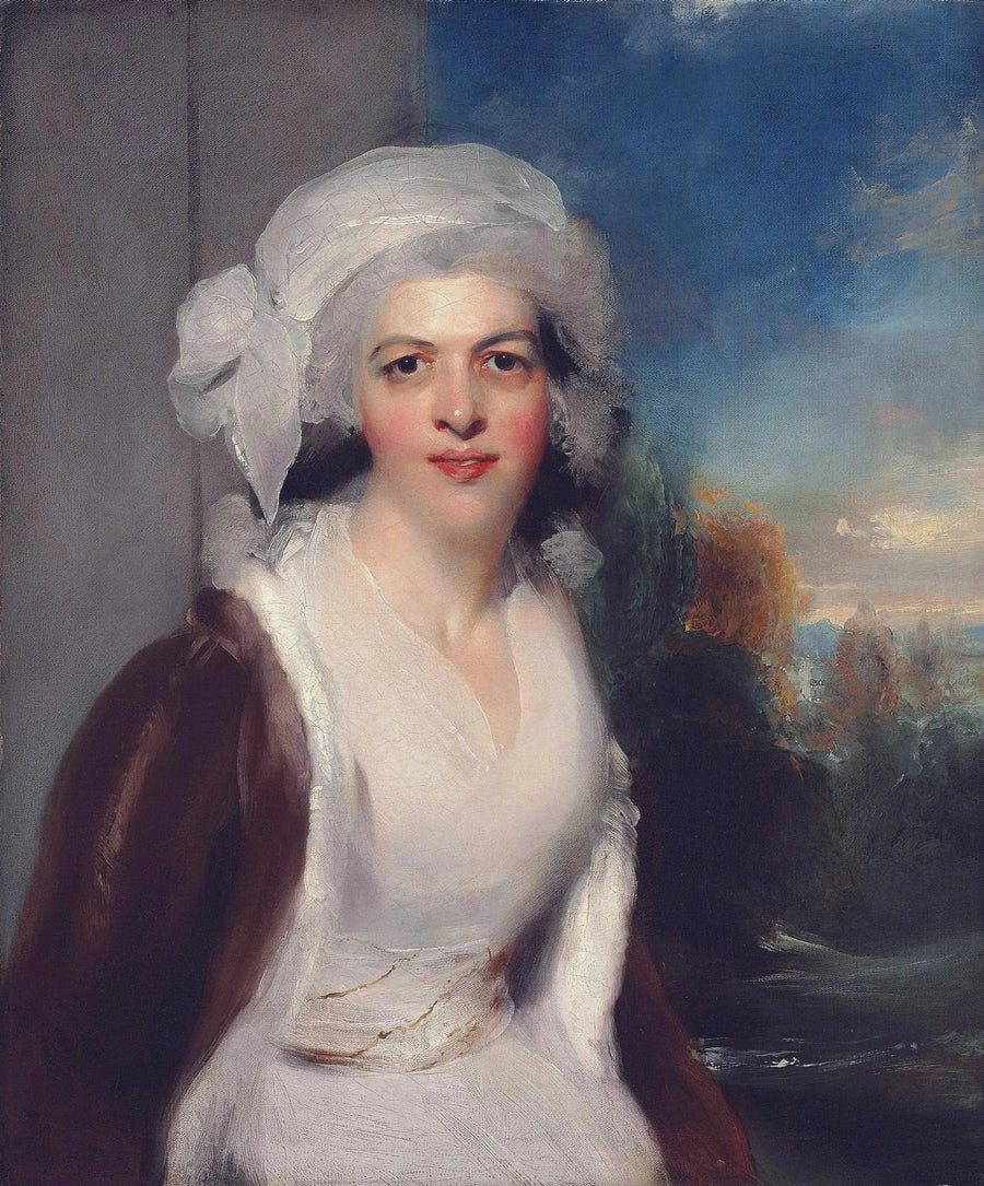 Portret Rebeki Cornwall, Lady Simeon (zmarła w 1830 roku) - Thomas Lawrence