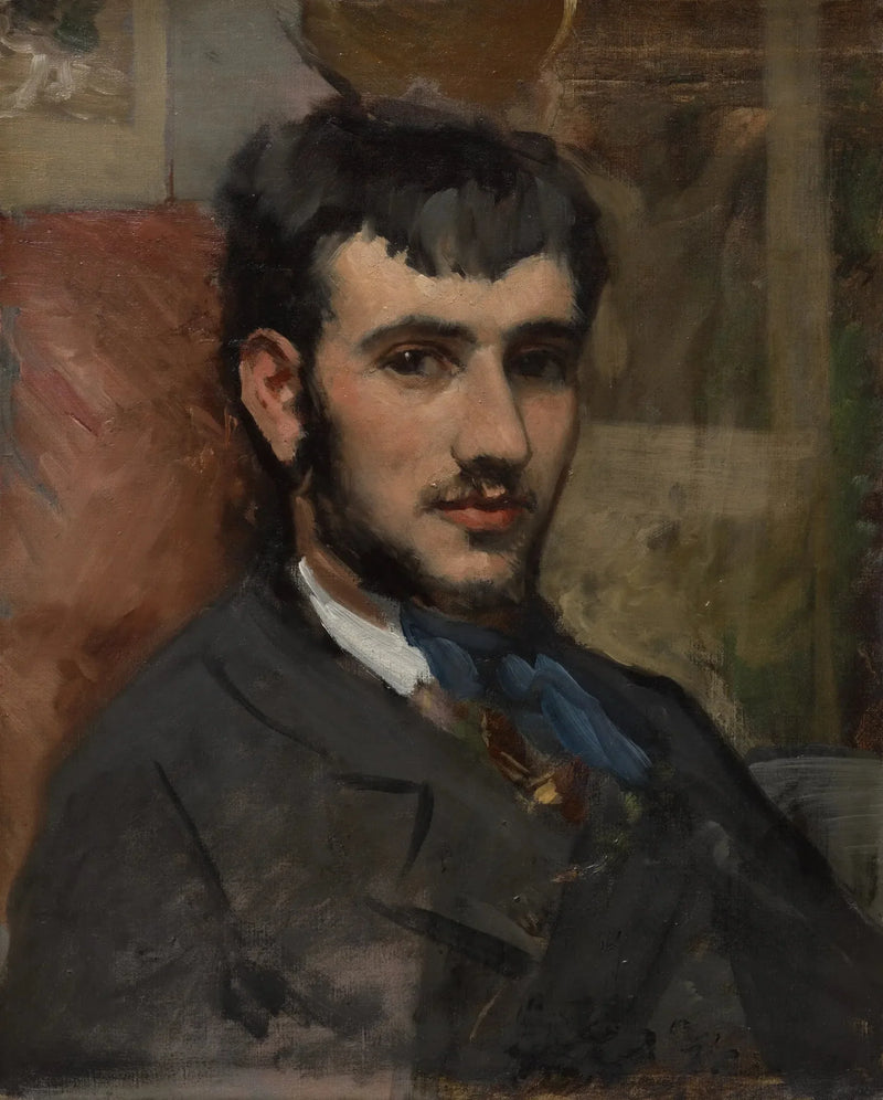Portret Renoira - Frédéric Bazille