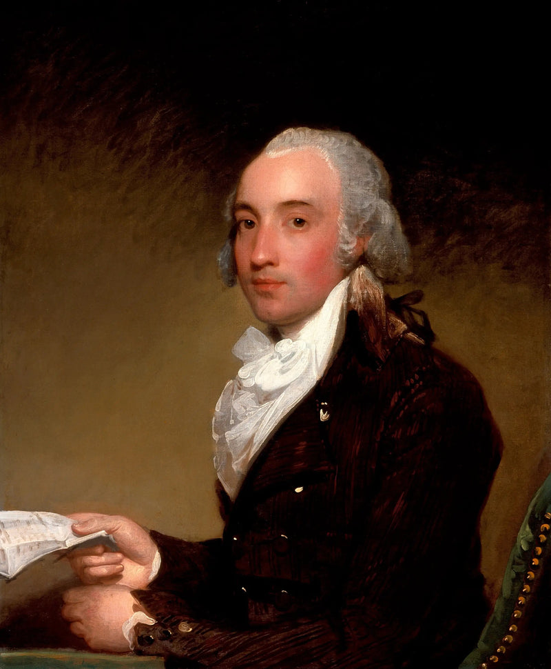 Portret Richarda Barringtona, przyszłego czwartego wicehrabiego Barringtona - Gilbert Stuart