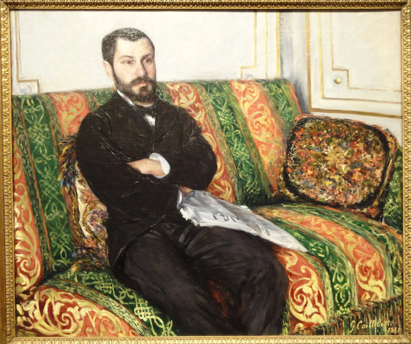Portret Richarda Gallo - Gustave Caillebotte