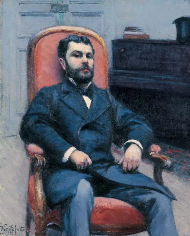 Portret Richarda Gallo - Gustave Caillebotte