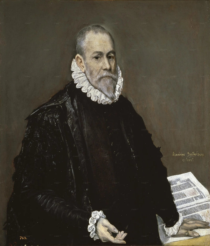 Portret Rodrigosa de la Fuente - El Greco