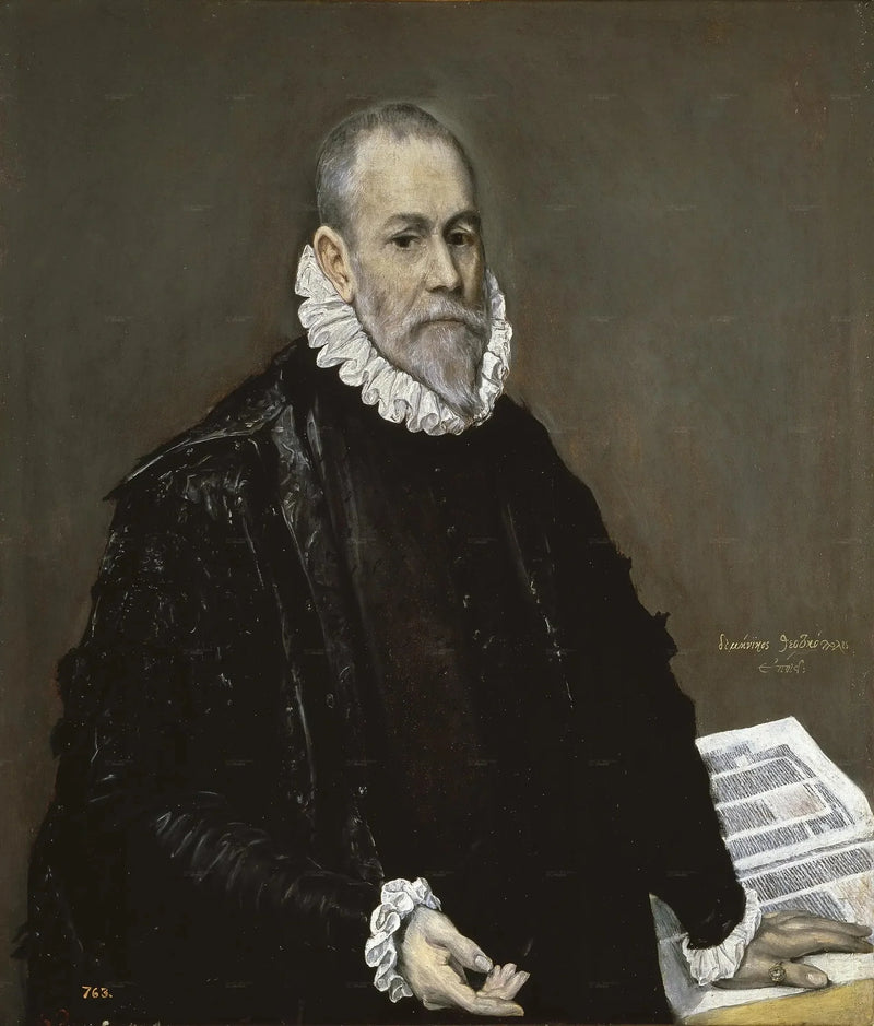 Portret Rodrigosa de la Fuente - El Greco