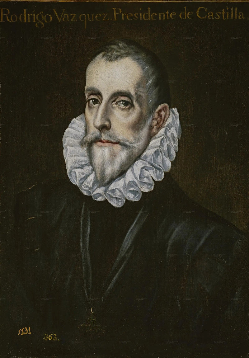 Portret Rodrigueza Vázqueza de Arce - El Greco