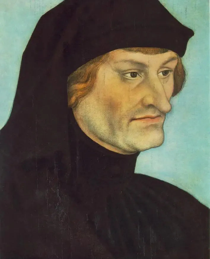 Portret Rudolfa Agricoli lub Portret Johannes Geiler von Kaysersberg - Lucas Cranach Starszy