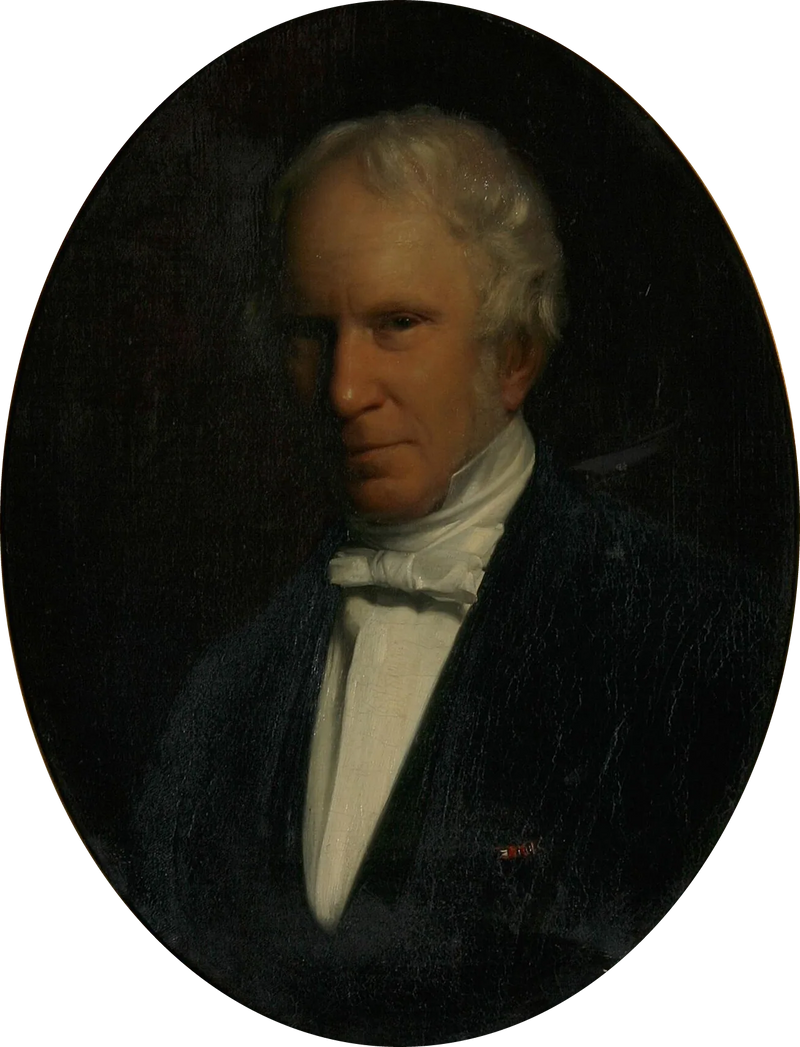 Portret Rudolpha Puggaarda. - Carl Heinrich Bloch