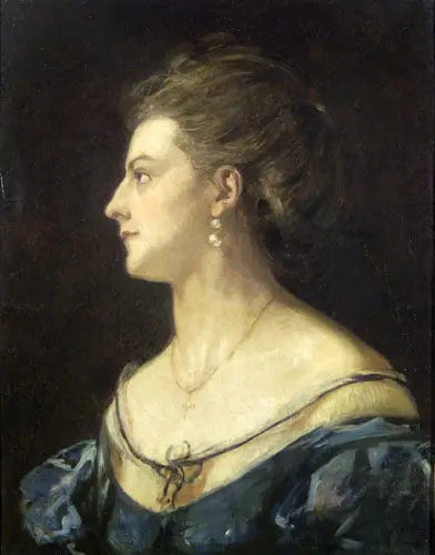 Portrait de sa femme - Viktor Madarász - Alpha Reproduction