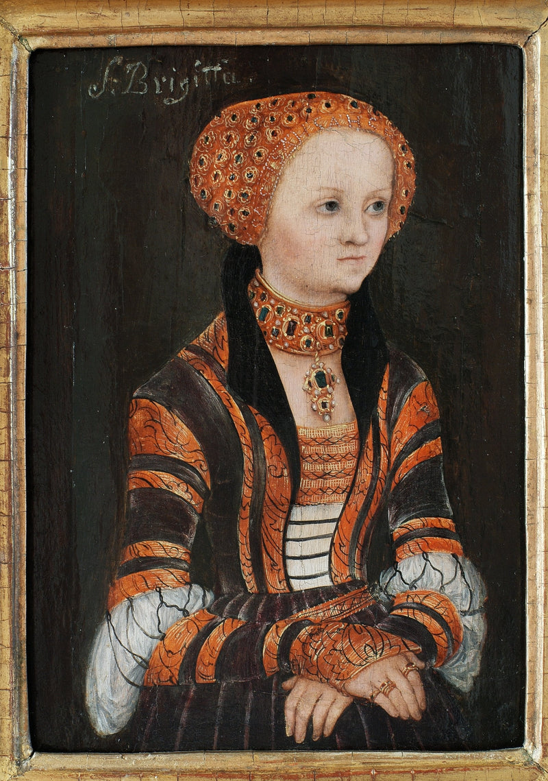 Portret świętej Brygidy ze Szwecji - Lucas Cranach Starszy