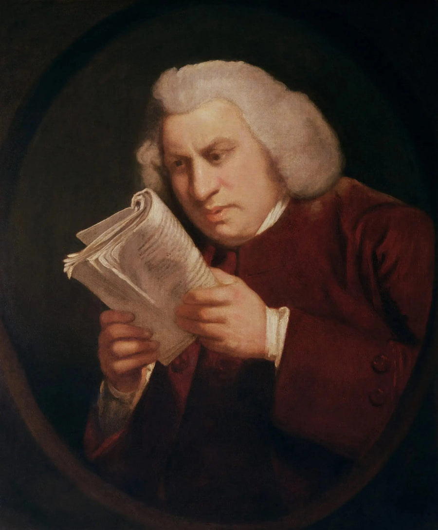 Portret Samuela Johnsona - Joshua Reynolds