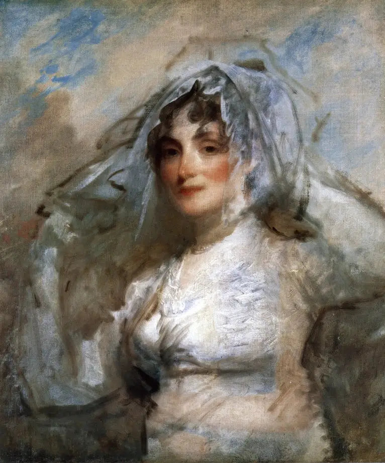 Portret Sarah Wentworth Apthorp Morton - Gilbert Stuart