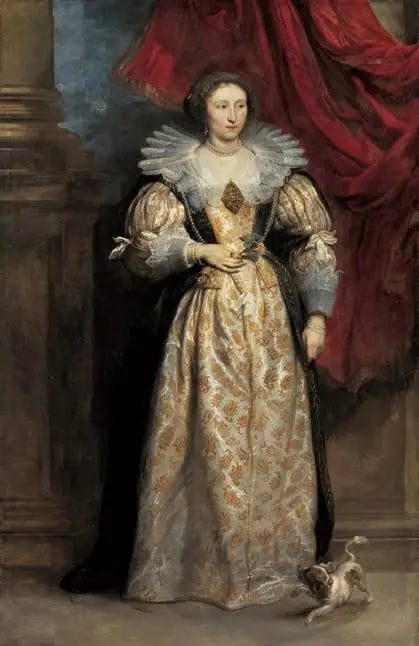 Portret Sébilla van den Berghe - Antoine van Dyck