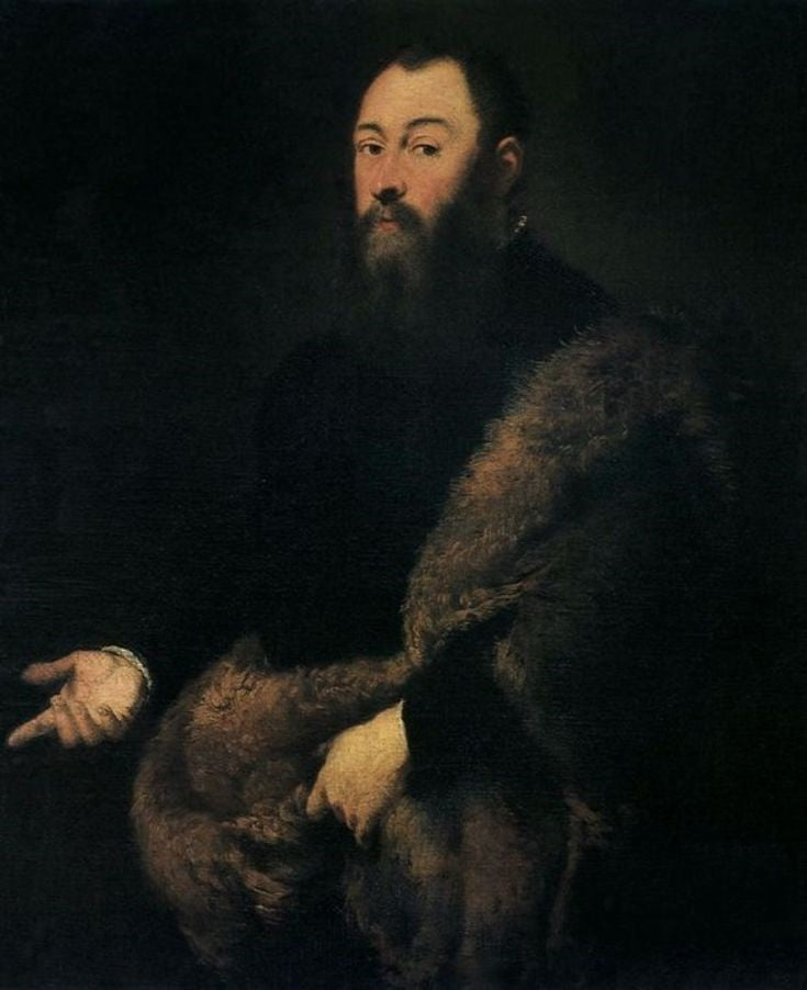 Portret Zygmunta II Augusta (1520–1572) - Jacopo Tintoretto