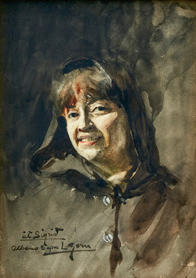Portret Sigrid Weber - Anders Zorn