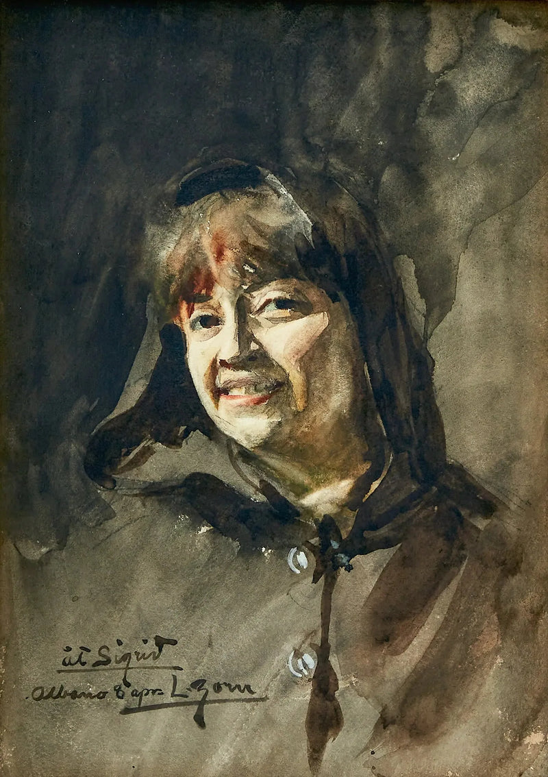 Portret Sigrid Weber - Anders Zorn
