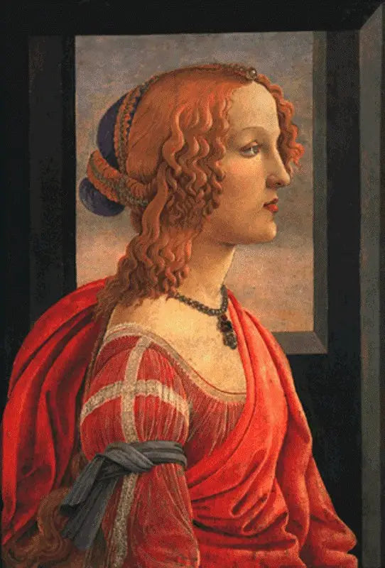 Portrait de Simonetta Vespucci - Sandro Botticelli image 1 reproduction réalisée par Alpha Reproduction