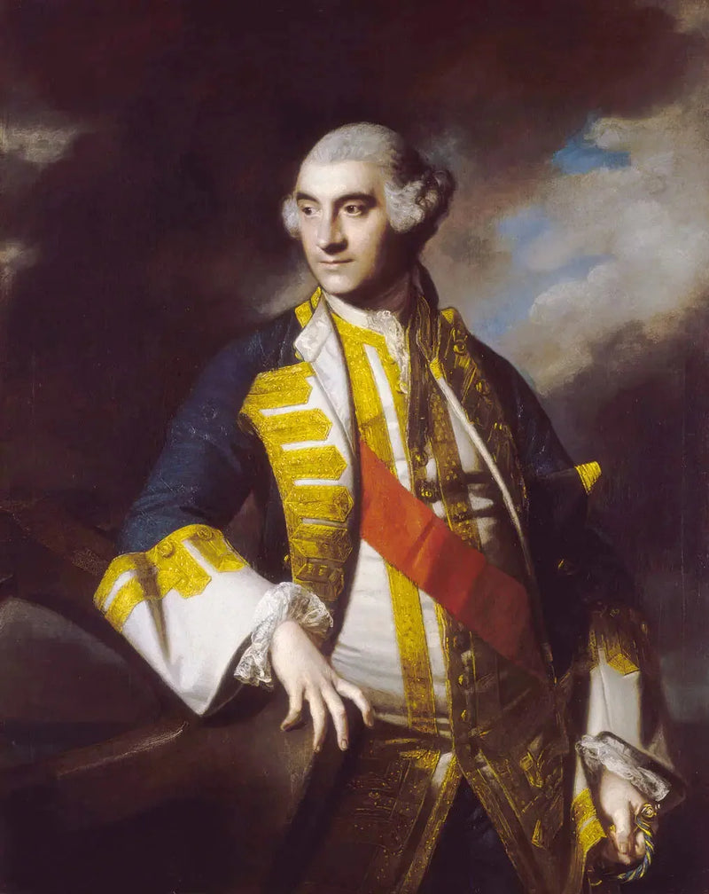 Portret sir Charlesa Saunders (ok. 1715-1775) - Joshua Reynolds