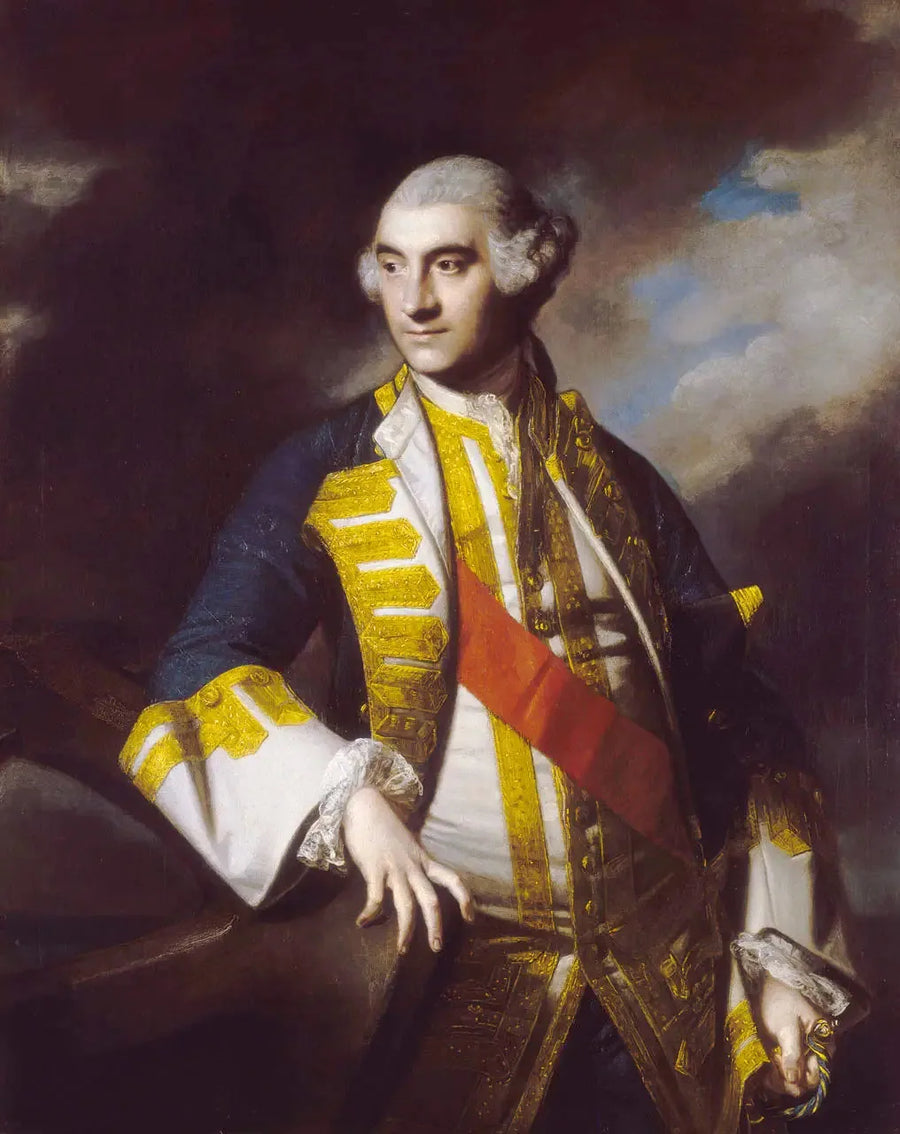 Portret sir Charlesa Saunders (ok. 1715-1775) - Joshua Reynolds