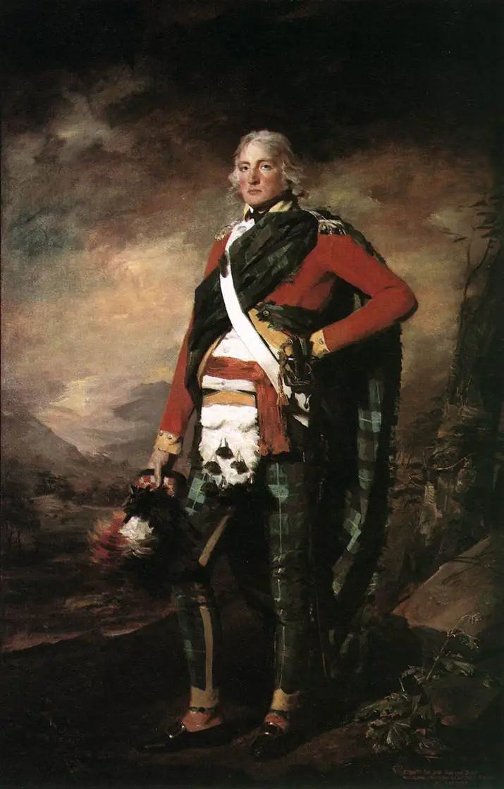 Portret Sir Johna Sinclaira - Henry Raeburn