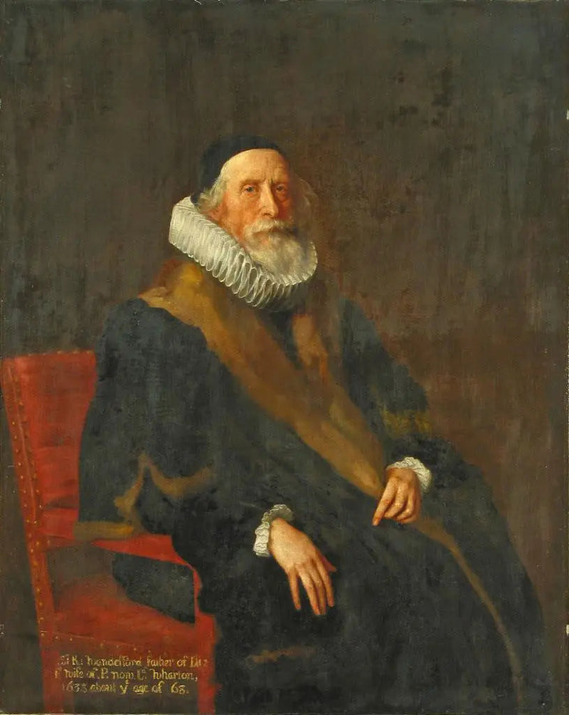 Portret Sir Rowlanda Wandesforda (około 1570 - po 1683) - Antoine van Dyck