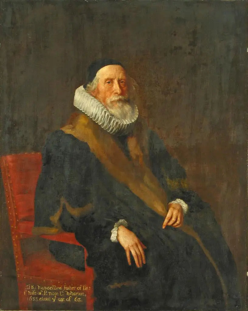 Portret Sir Rowlanda Wandesforda (około 1570 - po 1683) - Antoine van Dyck