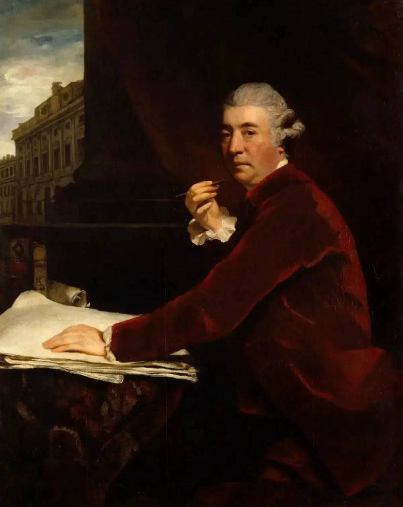 Portret Sir Williama Chambersa - Joshua Reynolds