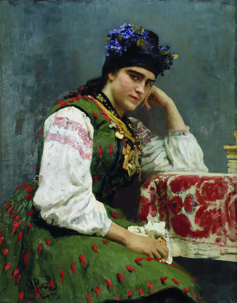 Portret Sofyi Dragomirovej - Ilya Repin