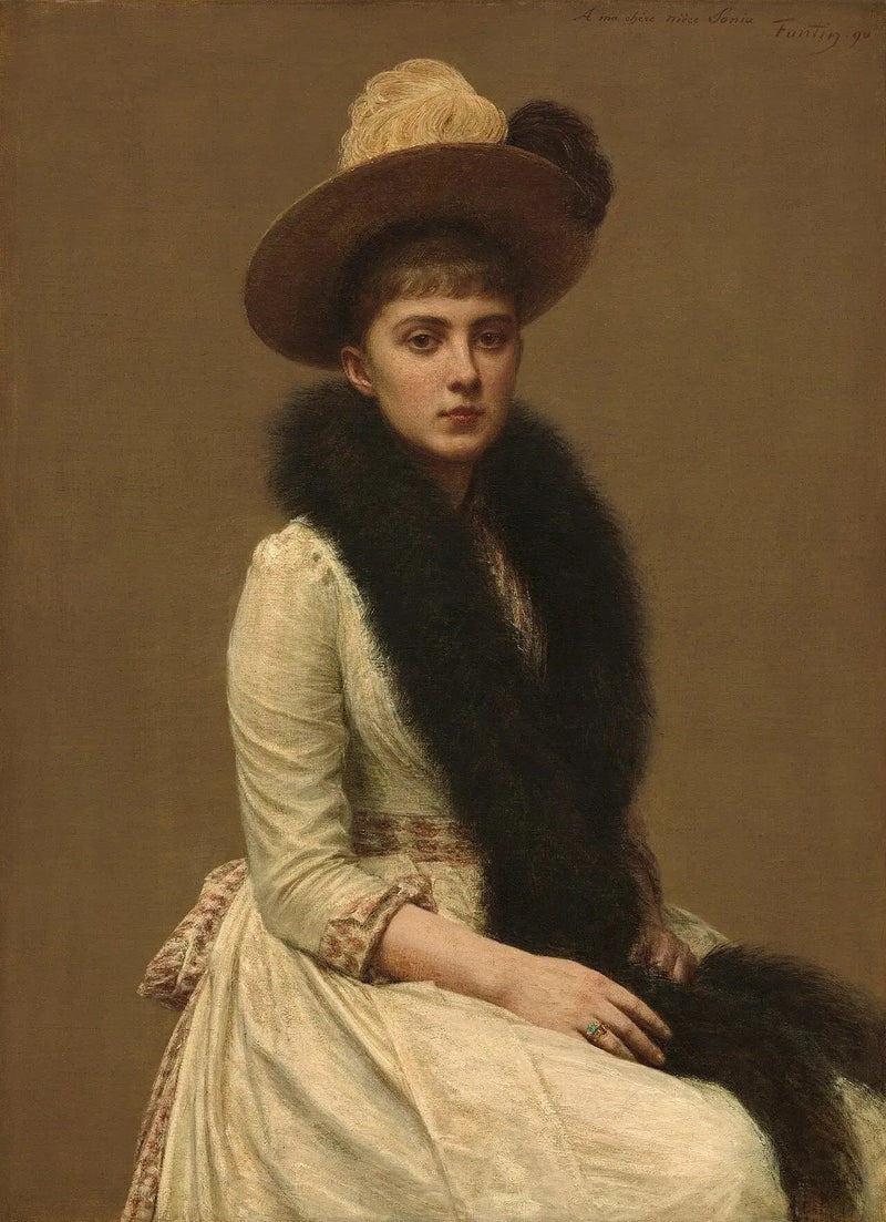 Portret Sonii - Henri Fantin-Latour