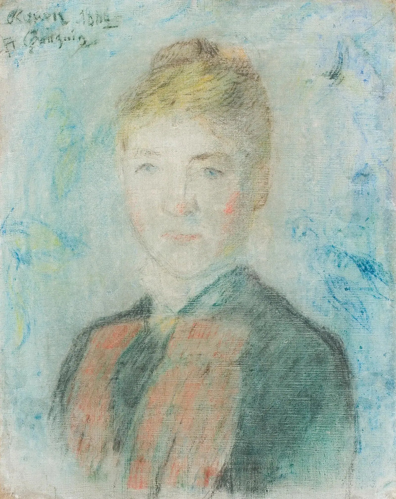 Portret Sophie Margrethe Manthey - Paul Gauguin