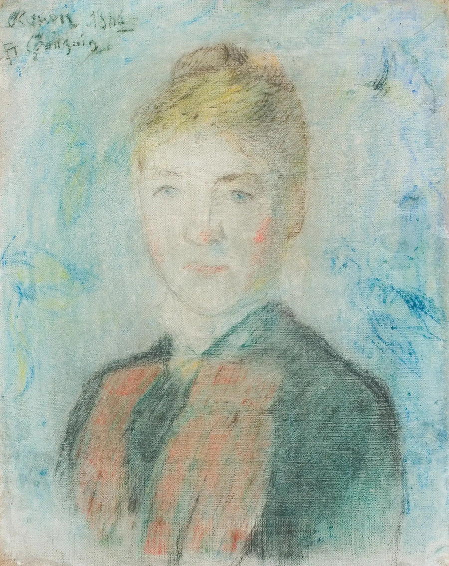 Portret Sophie Margrethe Manthey - Paul Gauguin