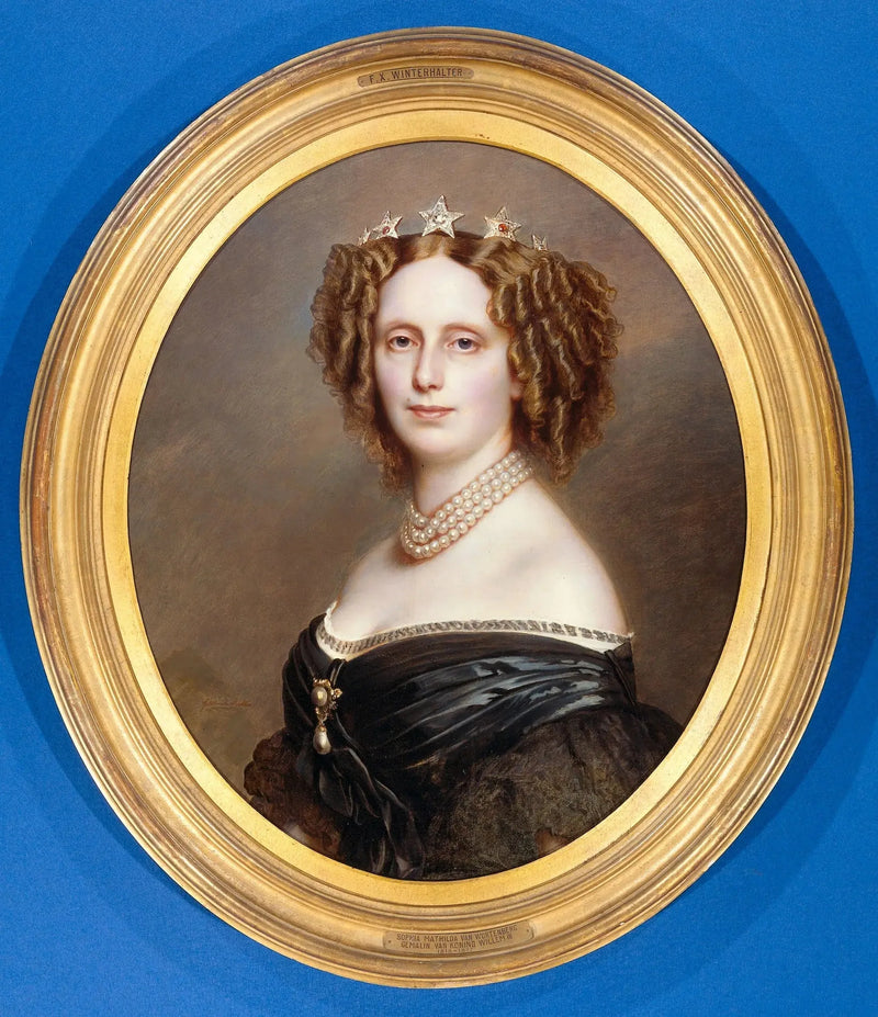 Portret Sophie z Wirtembergii (1818-1877) - Franz Xaver Winterhalter
